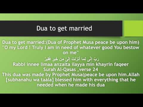 Dua For Getting Married Quickly